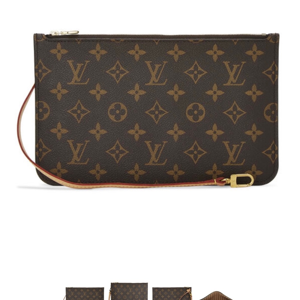 ❌SOLD❌louis Vuitton never fall wrist bag